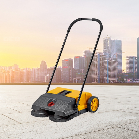 OR25 100% Man Power Floor Cleaning Machine With 25L Rubbish Bin