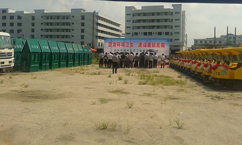 The Construction Factory purchased A Large Number Of Our Sweeping Machines