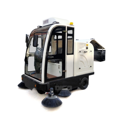 OR-E800LD Driving Industrial Sidewalk Enclosed Cab Floor Sweeper