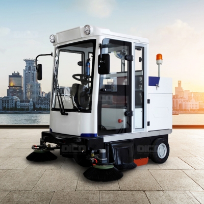 OR-E800FB Electric Power Parking Garage Compact Street Floor Sweeper