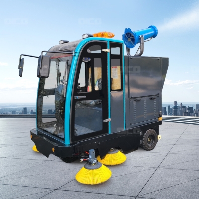 OR-E900(HFS) Full Enclosed Self-Dumping Sweeper Outdoor Use