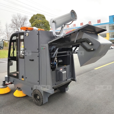 OR-E800LD(HFS) Automatic Electric sweeping Street Vacuum Road Sweeper Truck
