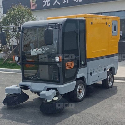 OR-S1800 Electric Four-Wheel Road Sweeping Truck 