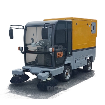 OR-S1800 Electric Four-Wheel Road Sweeping Truck 
