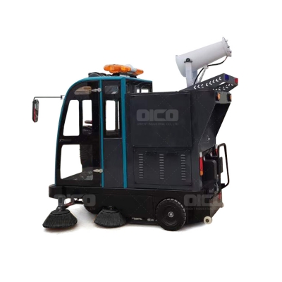OR-E900(HFS) High Pressure Enclosed Cab Cleaning Floor Sweeper